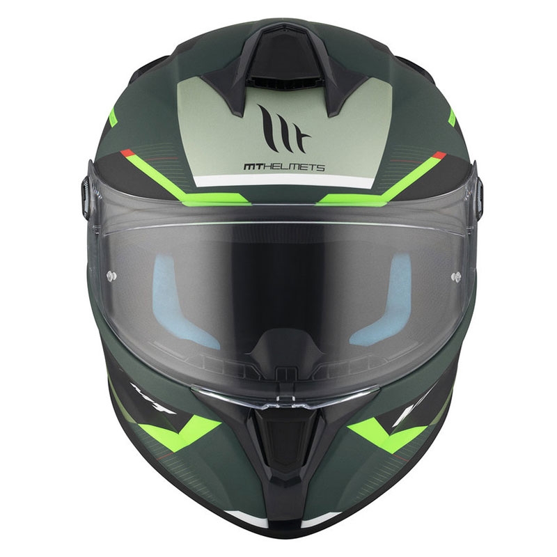 MT TARGO S KAY C6 integraal motorhelm mat zwart-groen