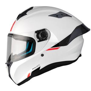 MT TARGO S SOLID A0 integraal motorhelm glanzend wit