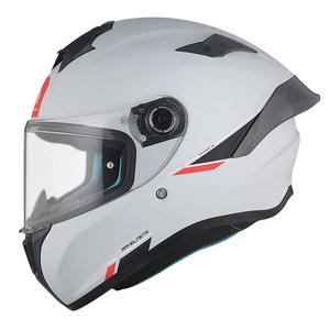 MT TARGO S SOLID A12 integraal motorhelm glanzend grijs