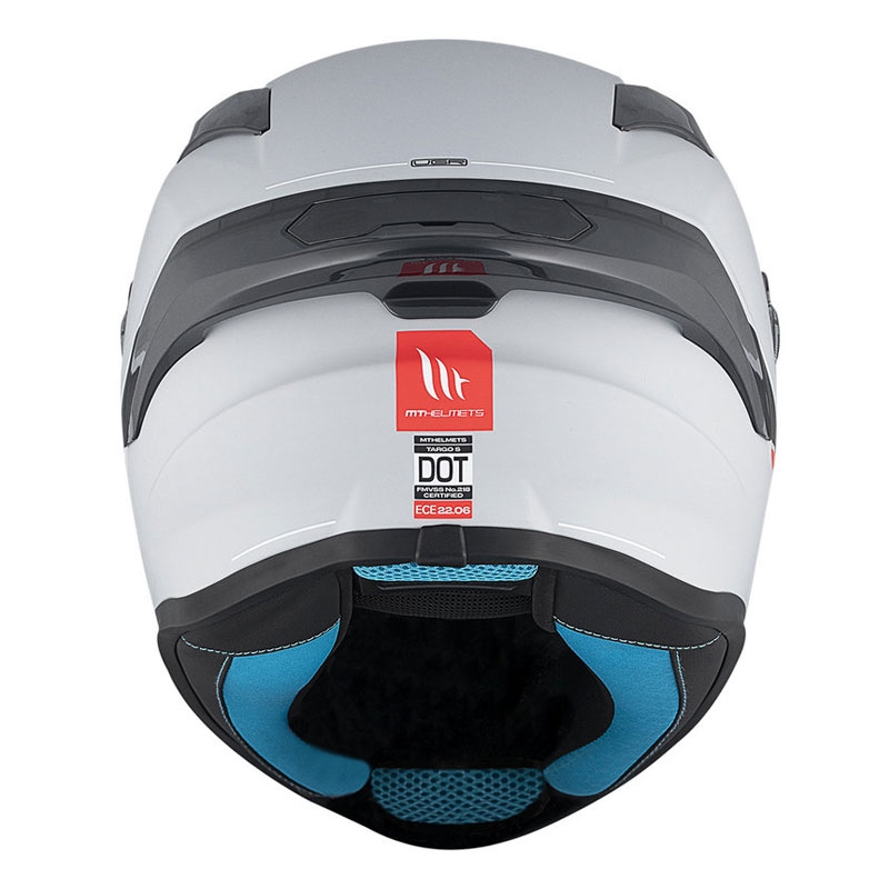 MT TARGO S SOLID A12 integraal motorhelm mat grijs