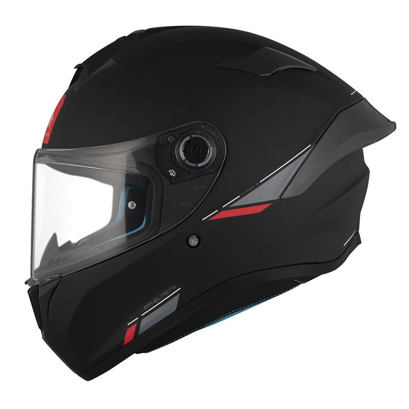 MT TARGO S SOLID A1 integraal motorhelm matzwart
