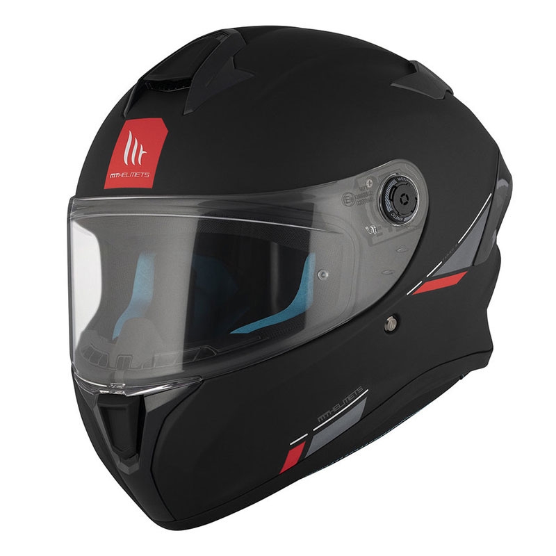 MT TARGO S SOLID A1 integraal motorhelm matzwart