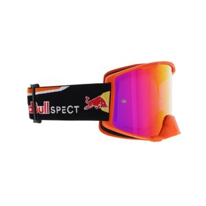 Motorcrossbril Red Bull Spect STRIVE S oranje met rode lens