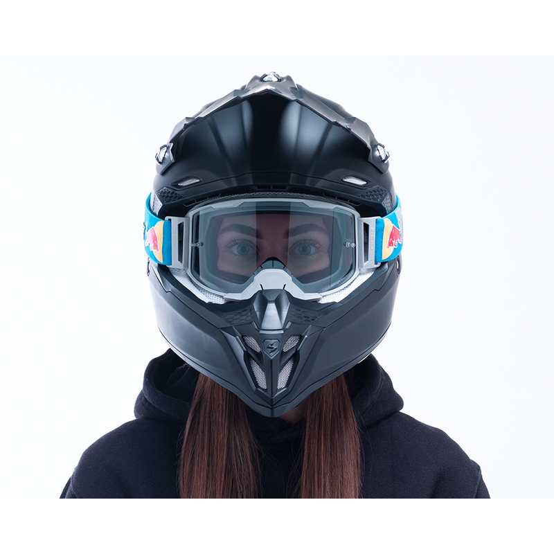 Motorcrossbril Red Bull Spect STRIVE S grijs met rookglas