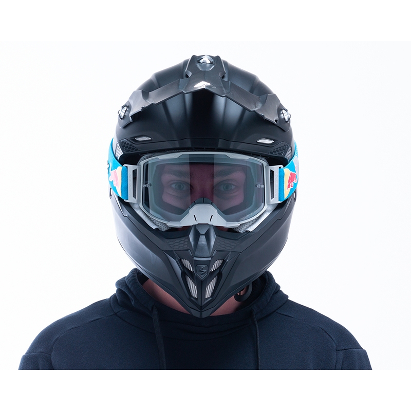 Motorcrossbril Red Bull Spect STRIVE S grijs met rookglas