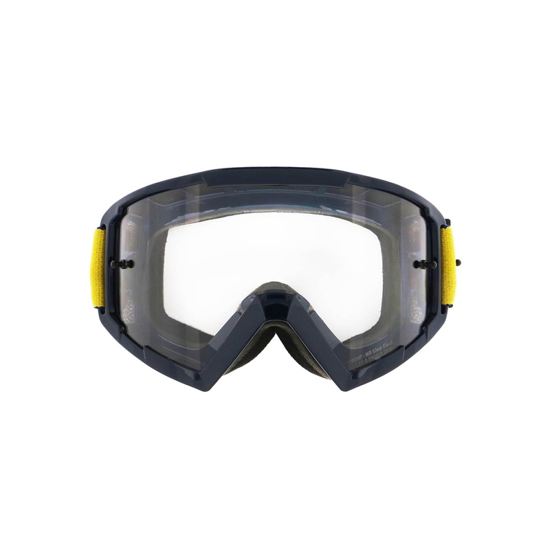 Motorcrossbril Red Bull Spect WHIP donkerblauw met heldere lens