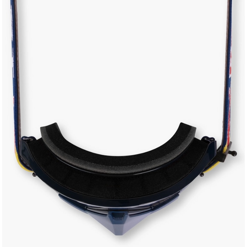 Motorcrossbril Red Bull Spect WHIP donkerblauw met heldere lens