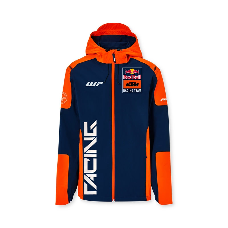 KTM Replica Team hardshell jack blauw-oranje uitverkoop