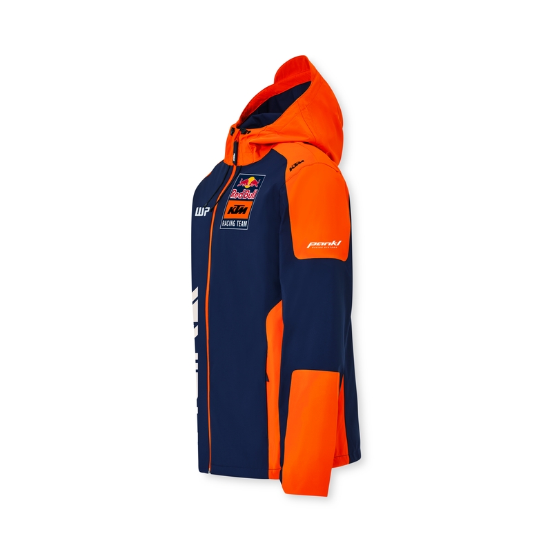 KTM Replica Team hardshell jack blauw-oranje uitverkoop