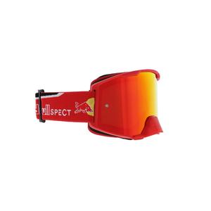 Motorcrossbril Red Bull Spect STRIVE S rood met rode lens