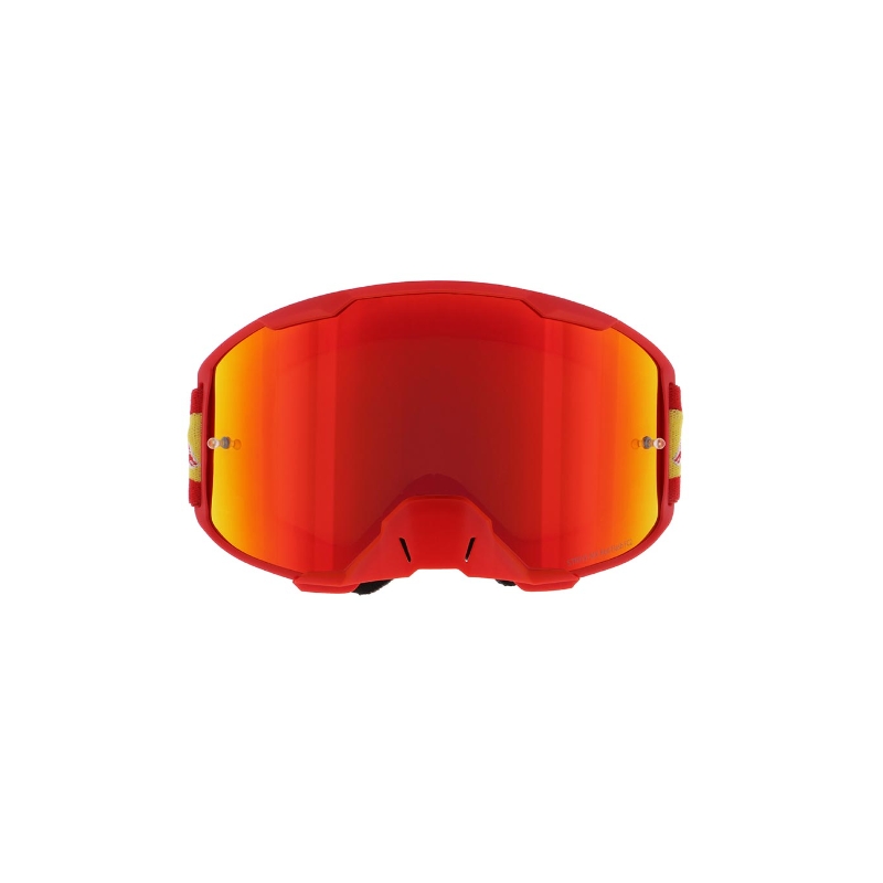Motorcrossbril Red Bull Spect STRIVE S rood met rode lens