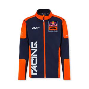 KTM Replica Team softshell jack blauw-oranje