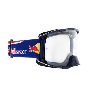 Motorcrossbril Red Bull Spect STRIVE S blauw met heldere lens