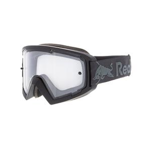 Motorcrossbril Red Bull Spect WHIP donkergrijs met heldere lens