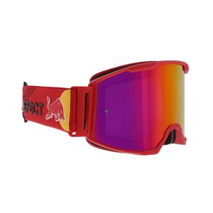 Motorcrossbril Red Bull Spect STRIVE S rood met paarse lenzen