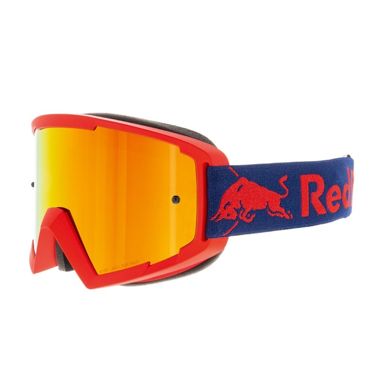 Motorcrossbril Red Bull Spect WHIP rood met oranje lens