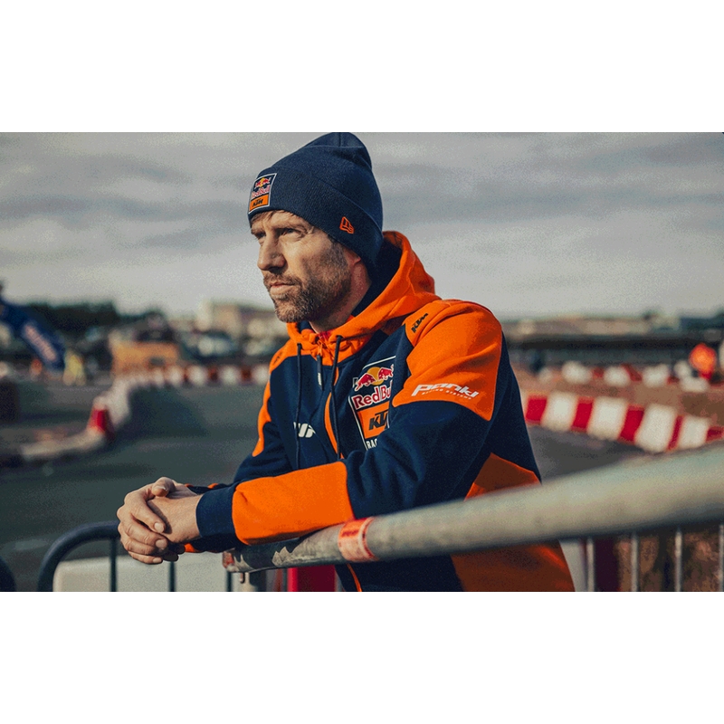 KTM Replica Team hoodie blauw-oranje