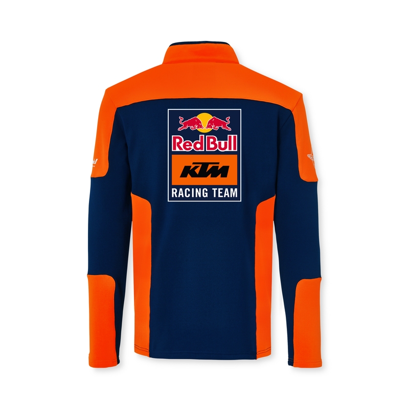 KTM Replica Team Half Zip Sweater Blauw en Oranje uitverkoop