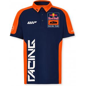 Poloshirt KTM Replica Team blauw-oranje uitverkoop