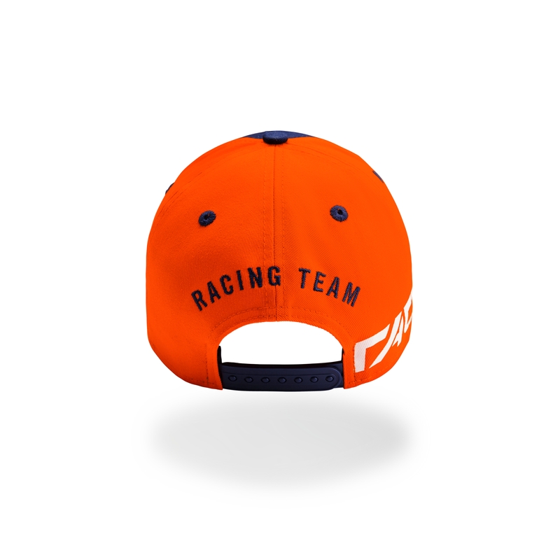 KTM replica gebogen kap blauw-oranje