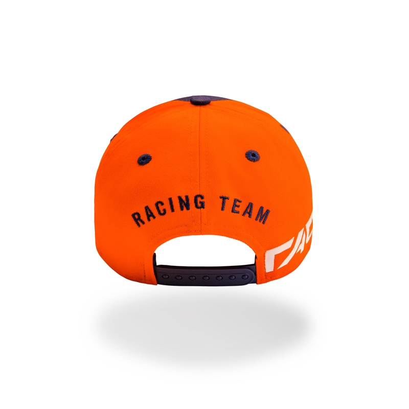 Pet met recht vizier KTM Replica blauw-oranje