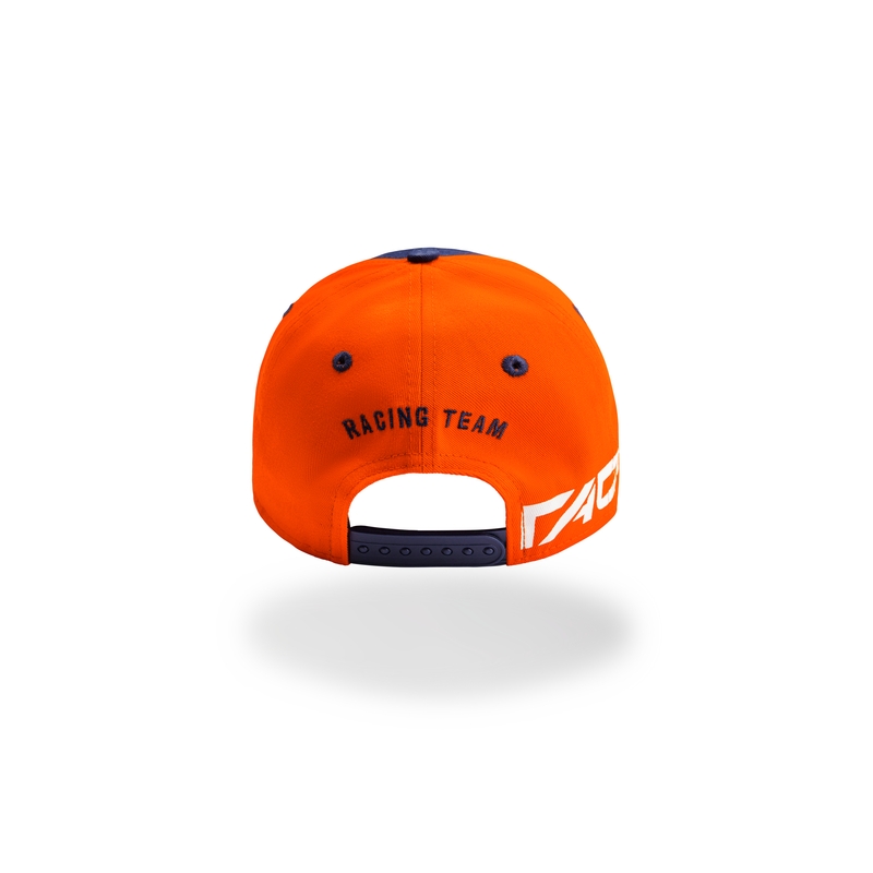 Kinder KTM Flat Cap blauw-oranje