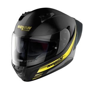 Nolan N60-6 Sport Outset 22 zwart met gele integraal motorhelm