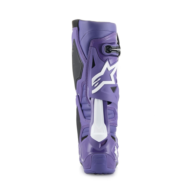 Alpinestars Tech 10 motorlaarzen paars-zwart-wit