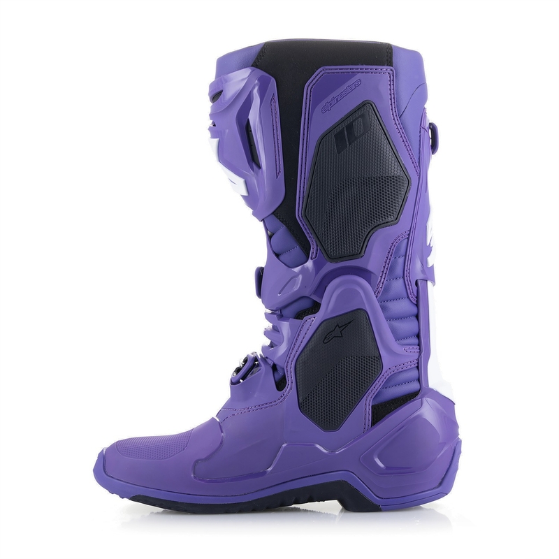 Alpinestars Tech 10 motorlaarzen paars-zwart-wit
