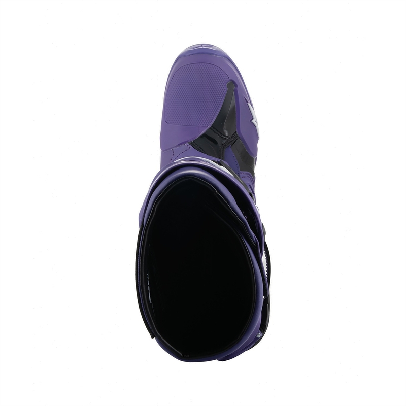 Alpinestars Tech 10 motorlaarzen paars-zwart-wit