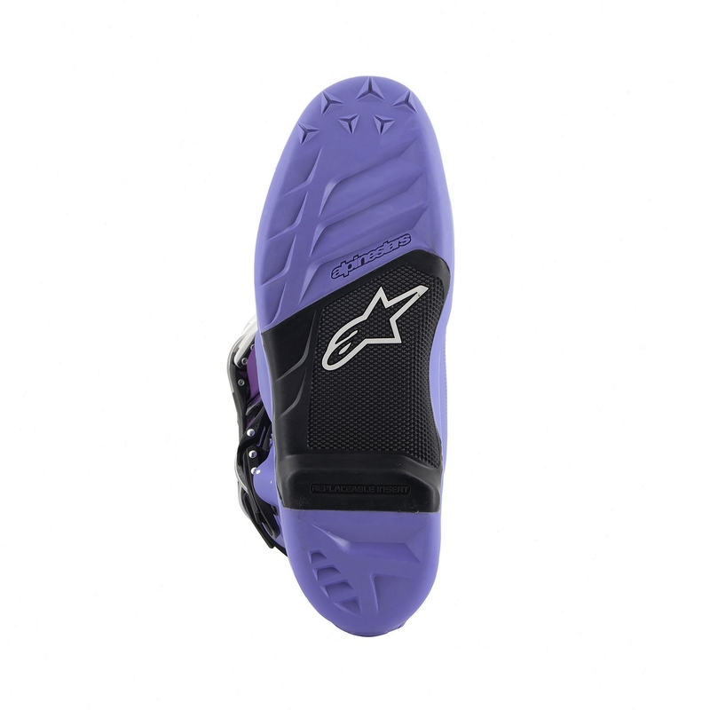 Boty na motorku Alpinestars Tech 7 2024 fialovo-bílo-černé
