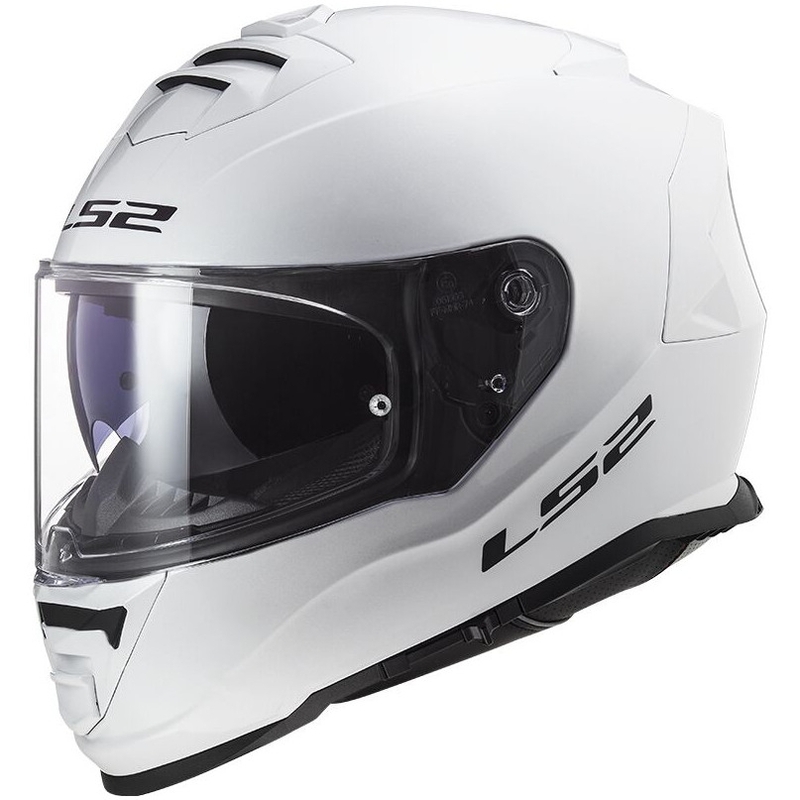 LS2 FF800 Storm II Solid White Integraal Motorhelm