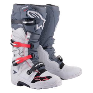 Alpinestars Tech 7 Enduro 2024 grijs-fluo-zwart motorlaarzen