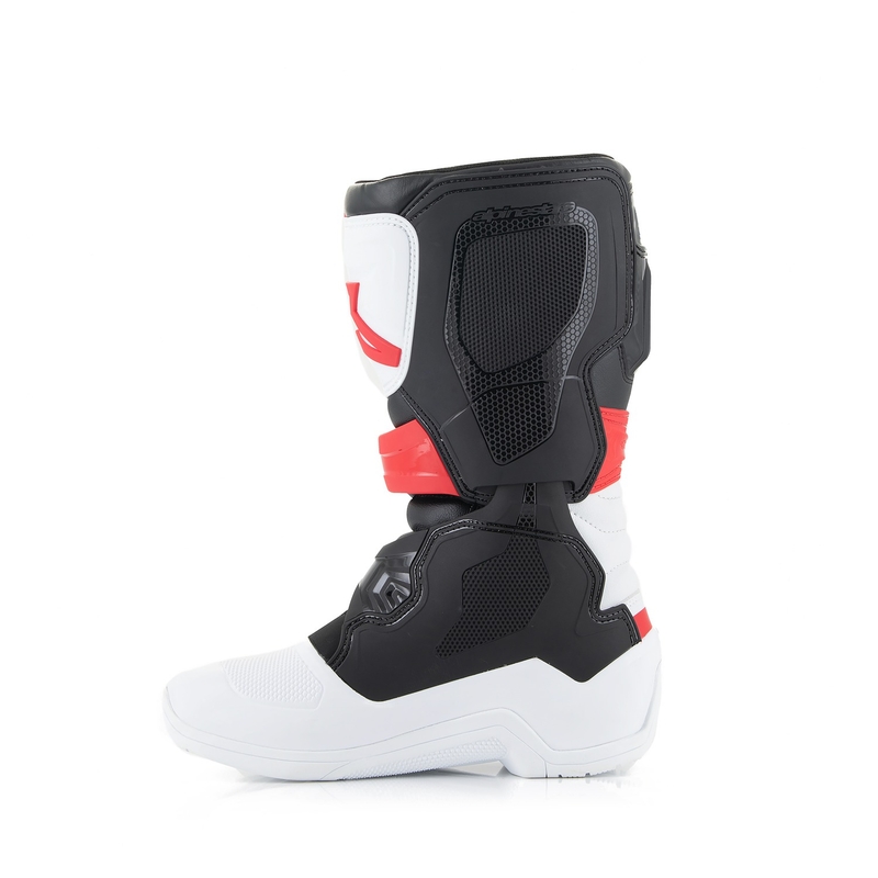 Alpinestars Tech 3S Jeugd Wit-Zwart-Rood Kinder Motorfiets Laarzen