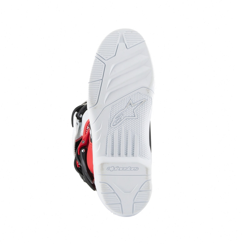 Alpinestars Tech 3S Jeugd Wit-Zwart-Rood Kinder Motorfiets Laarzen