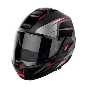 Nolan N120-1 Nightlife N-com 25 grijs opklapbare helm