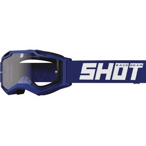 Kinder motorcrossbril Shot Rocket Kid 2.0 blauw (helder plexi)