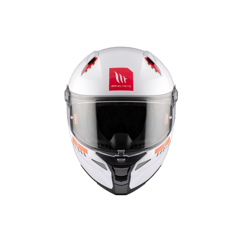 MT REVENGE 2 S SOLID A0 integraal motorhelm glanzend wit