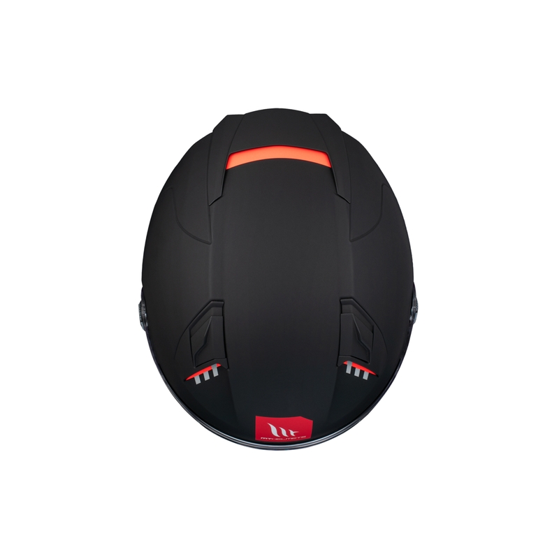 MT REVENGE 2 S SOLID A1 integraal motorhelm matzwart