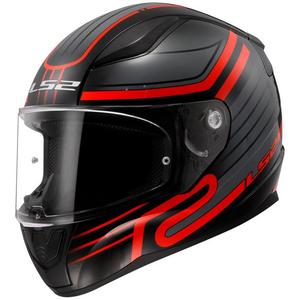 Integraalhelm LS2 FF353 RAPID II Circuit zwart-rood glanzend
