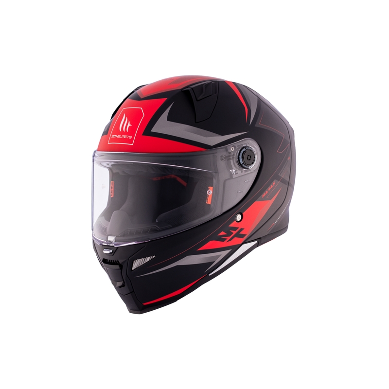 MT REVENGE 2 S HATAX B5 zwart-grijs-rood integraal motorhelm
