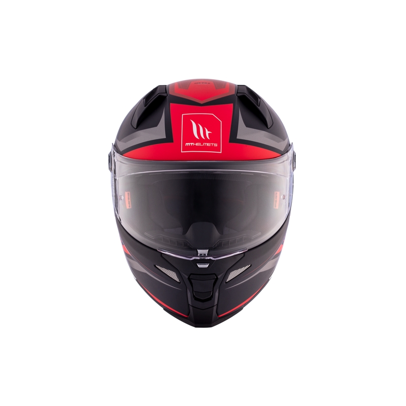 MT REVENGE 2 S HATAX B5 zwart-grijs-rood integraal motorhelm