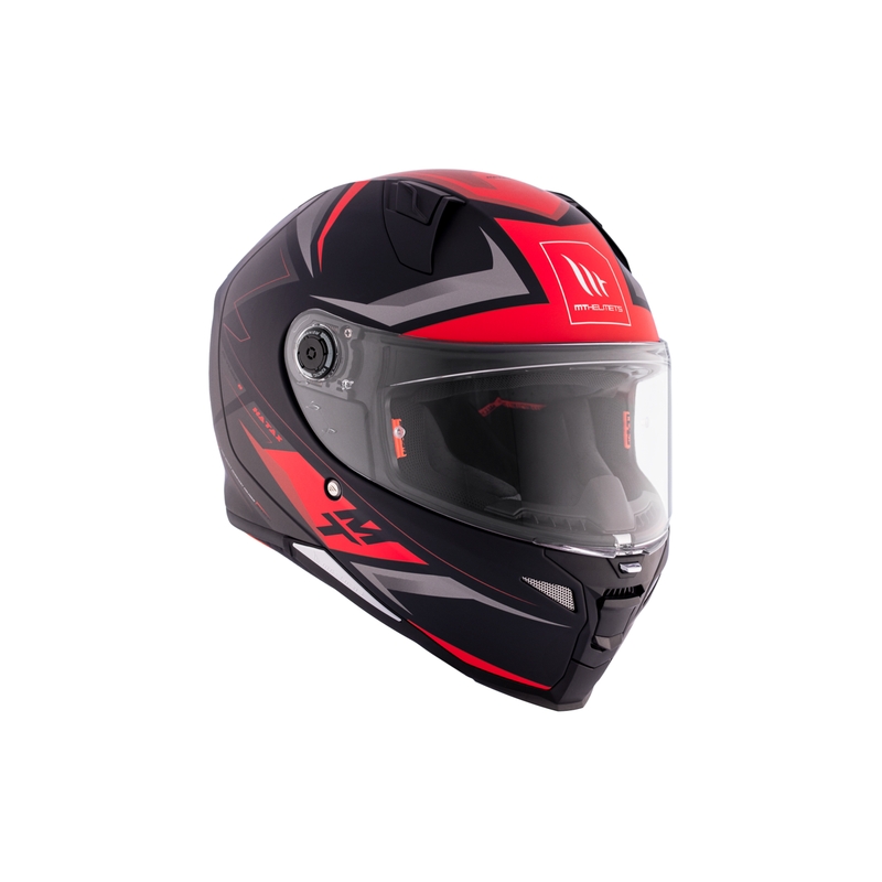 MT REVENGE 2 S HATAX B5 zwart-grijs-rood integraal motorhelm