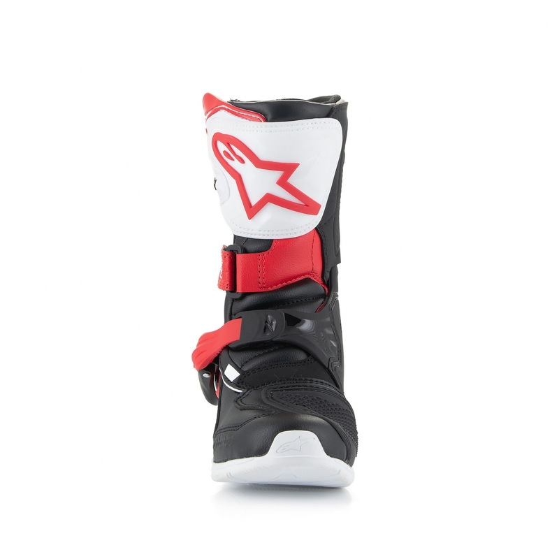 Alpinestars Tech 3S Kindermotorlaarzen Zwart-Wit-Rood