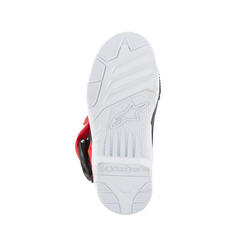 Alpinestars Tech 3S Kindermotorlaarzen Zwart-Wit-Rood