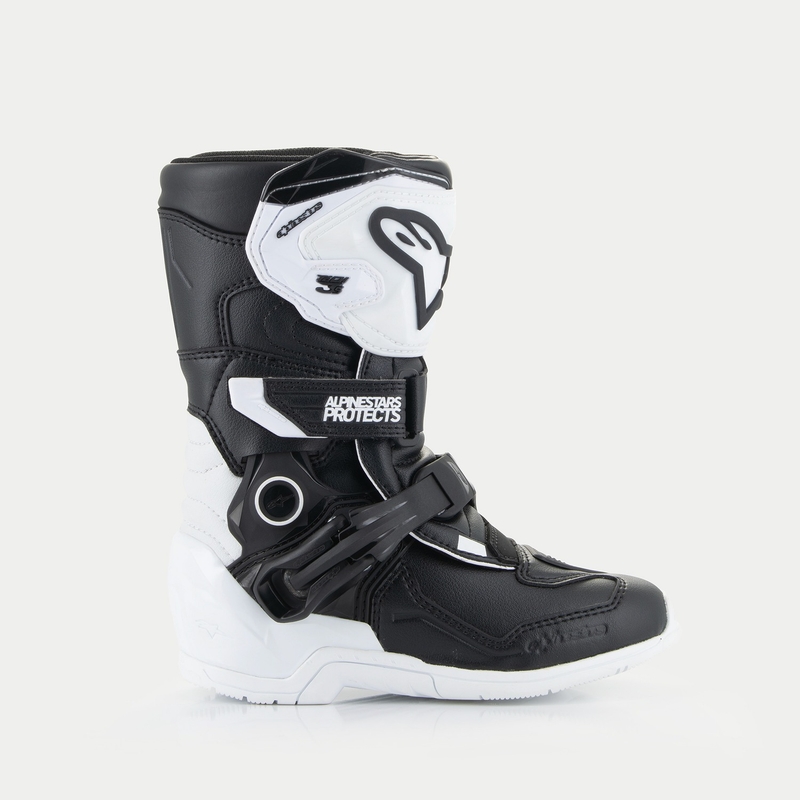 Alpinestars Tech 3S Kindermotorlaarzen Wit-Zwart