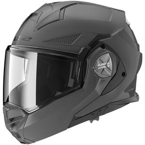 Opklapbare motorhelm LS2 FF901 Advant X Solid Nardo grijs