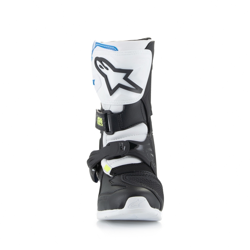 Alpinestars Tech 3S Kindermotorlaarzen Wit-Zwart-Blauw
