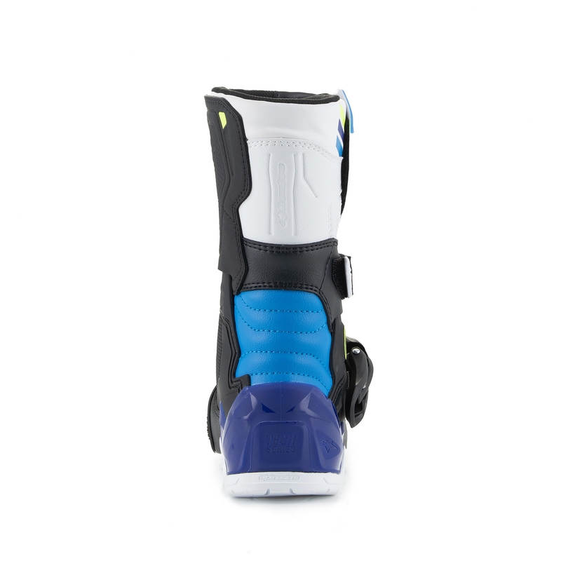 Alpinestars Tech 3S Kindermotorlaarzen Wit-Zwart-Blauw