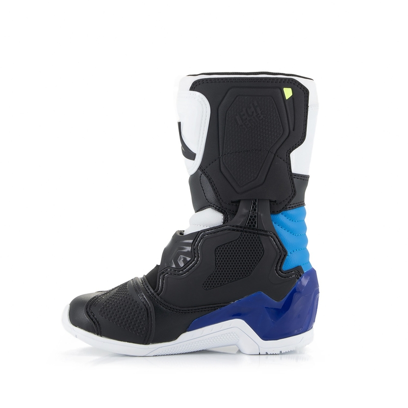 Alpinestars Tech 3S Kindermotorlaarzen Wit-Zwart-Blauw